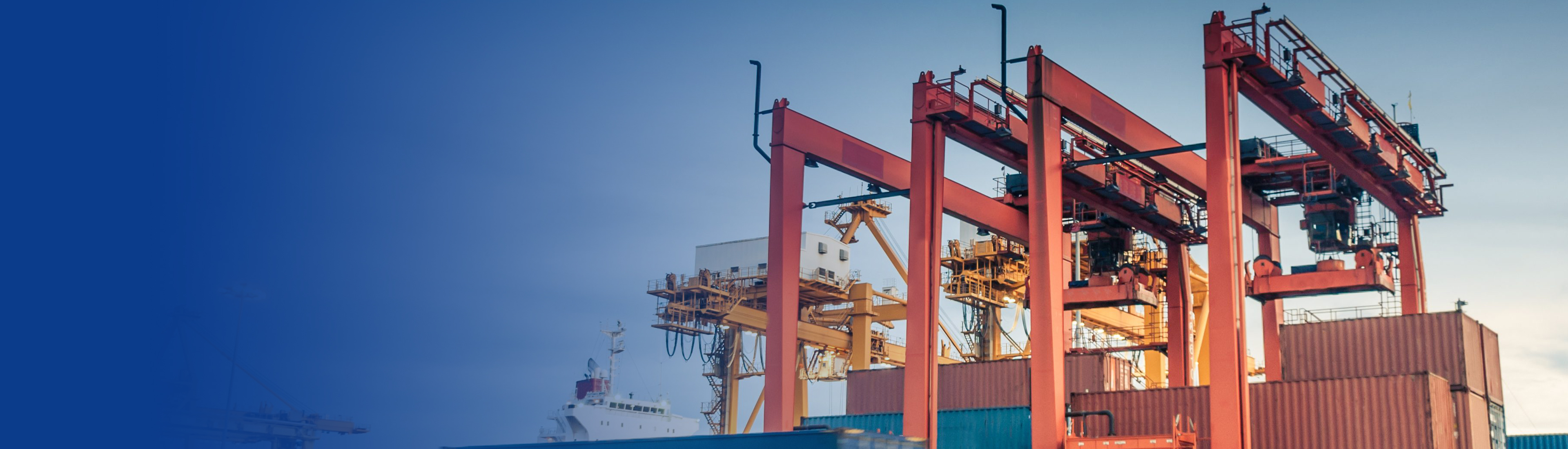 Intermodal container logistics yard