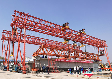 Yinying River Bridge On Yangda Railway