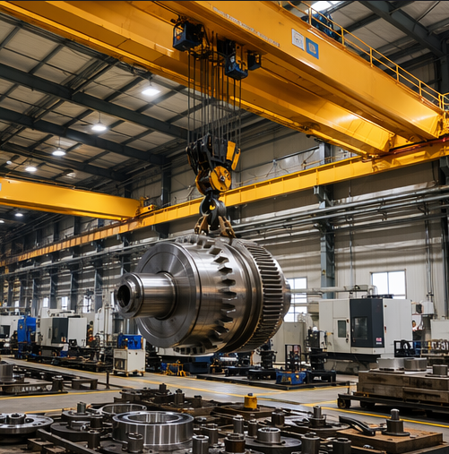 Light crane workstation system
